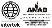 ISO 9001:2015 Accreditation logos