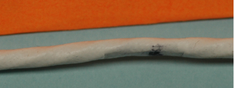 Minimal cable sheath damage as a result of compression clamp application on a MIL-STD-1553B databus stub cable